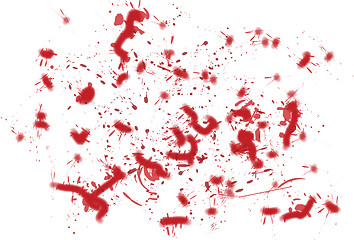 Image showing Blood Splats 