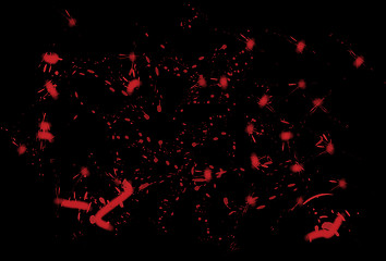 Image showing Blood Splats 