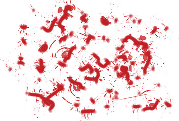 Image showing Blood Splats 