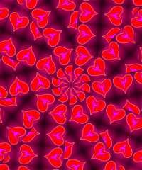 Image showing Angel Heart Pattern 