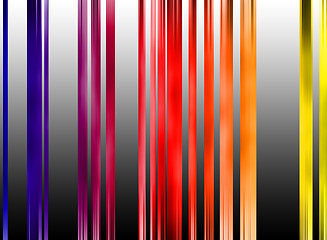 Image showing Lines Of Colour 