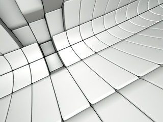 Image showing 3d abstract architectural background