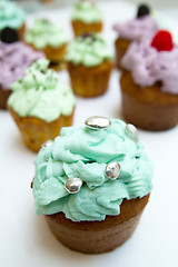 Image showing Cupcakes on white background