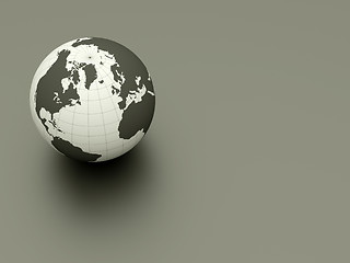 Image showing 3d earth