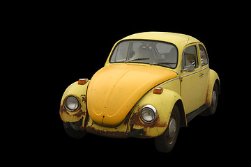 Image showing Yellow car