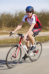 Image showing Cyclist