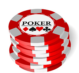 Image showing Gambling chips