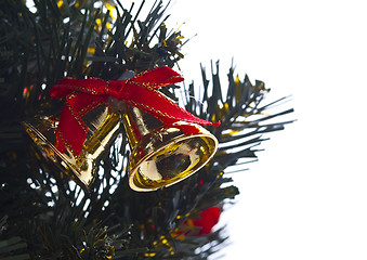 Image showing Christmas tree close up