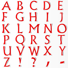 Image showing Alphabet