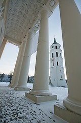 Image showing Bell tower in Vilnius, Lithuania