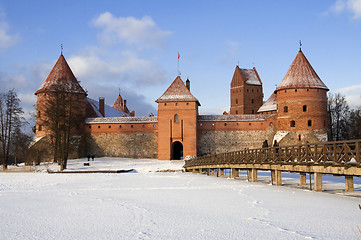 Image showing Castle in Trakai, Lithuania