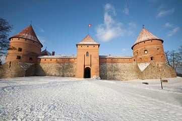 Image showing Castle in Trakai, Lithuania
