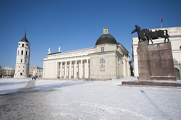 Image showing Cathedral Square in Vilnius, Lithuania