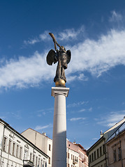 Image showing Angel statue at Uzupio, Vilnius, Lithuania