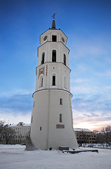 Image showing Bell tower in Vilnius, Lithuania