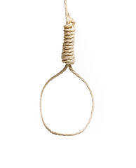 Image showing noose isolated on white