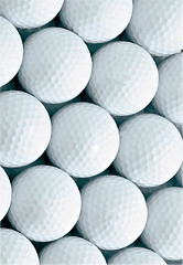 Image showing Background of golf ball