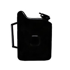 Image showing Metal jerrycan isolated