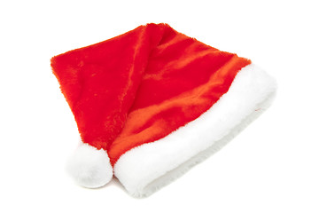 Image showing red Santa Claus hat