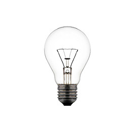 Image showing Light bulb isolated