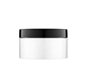 Image showing Cream container isolated