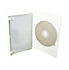 Image showing blank box and cd or dvd disk