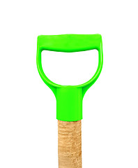 Image showing handle of a shovel