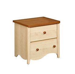 Image showing Wooden nightstand