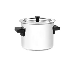 Image showing Stainless pan