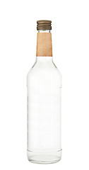 Image showing Bottle of vodka isolated on white background