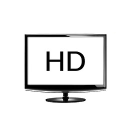 Image showing High definition lcd TV