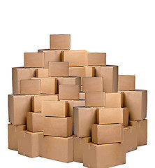 Image showing cardboard boxes