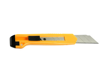 Image showing Box cutter knife isolated on white