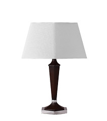 Image showing floor lamp isolated on a white background