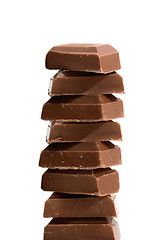 Image showing Broken chocolate