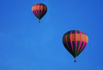 Image showing hot air balloons