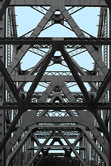 Image showing Bay Bridge abstract