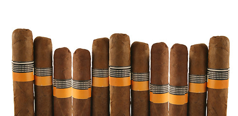 Image showing  cigars on white