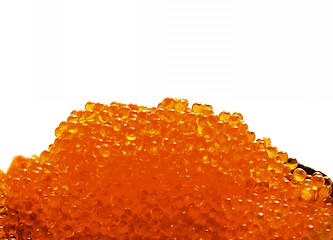 Image showing Red salmon caviar