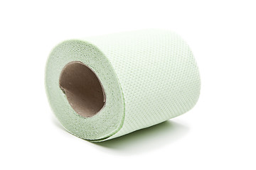 Image showing Toilet paper isolated