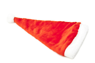 Image showing red Santa Claus hat