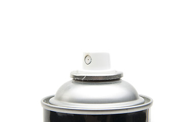 Image showing Studio shot of spray can isolated