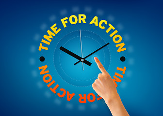 Image showing Time For Action