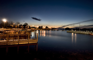 Image showing Sunrise Escanaba Michigan