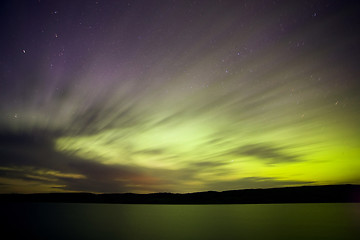 Image showing Northern Lake evening