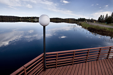 Image showing Sunday Lake Wakefield, Wisconsin