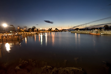 Image showing Sunrise Escanaba Michigan