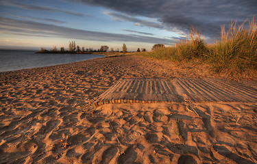 Image showing Beach Entrance