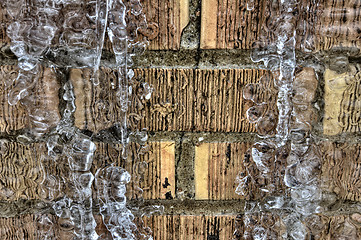 Image showing Ice and Brick