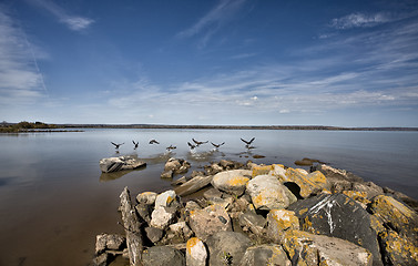 Image showing Ashland Wisconson Lake Front